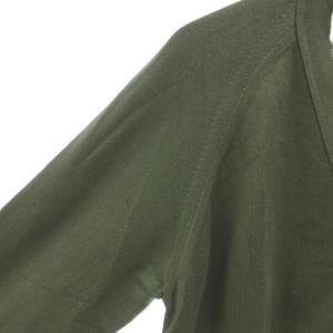 JOHN SMEDLEY マーガレットハウエル カーディガン ニット コットン Vネック M グリーン /FF