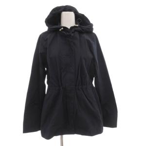 ジャケット 2 フード ジップアップ 紺 ネイビー /AE