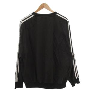 adidas Originals BEAMS 別注 18SS ナイロンプルオーバートラックトップ トレーナー プルオーバー ロゴ刺繍 ライン