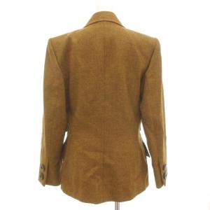 YVES SAINT LAURENT ヴィンテージ テーラードジャケット 1B チェンジポケット 11A3 ブラウン