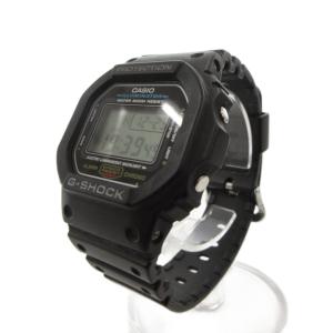 CASIO G-SHOCK 腕時計 ウォッチ クォーツ デジタル スクエア 黒 ブラック DW-5600E-1 /FF