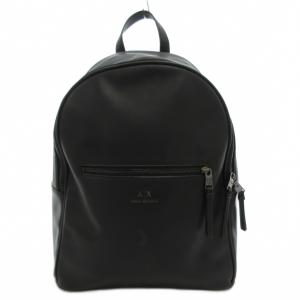 A|Xロゴ リュックサック デイパック レザー 黒 ブラック /GV