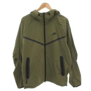 テック ウィンドランナー ウーブン FZ ジャケット L オリーブ HM7152-223