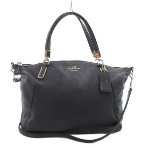 F34493 スモール ケルシー サッチェル ハンドバッグ ショルダー 2WAY 斜め掛け ロゴ レザー