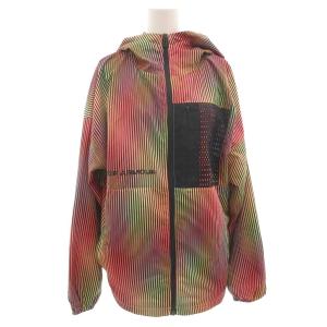 21AW メッシュ プリント フルジップ フーディー Mesh Printed FZ Hoodie パーカー