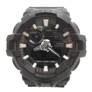 腕時計 ウォッチ 黒 ブラック アナデジ ラウンドフェイス GA-700-1BJF /FF