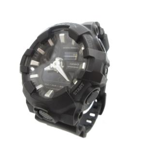 CASIO G-SHOCK 腕時計 ウォッチ 黒 ブラック アナデジ ラウンドフェイス GA-700-1BJF /FF
