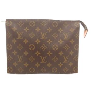 モノグラム ポッシュ トワレット26 セカンドバッグ ブラウン