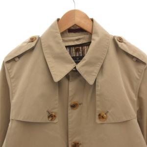 PAUL SMITH シングル トレンチコート ベルト L ベージュ エポレット ひざ丈 ライナー /FF