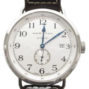 パイオニアカーキネイビー スモールセコンド ウォッチ 自動巻き 文字盤ホワイト