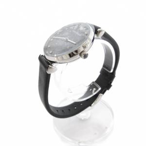 EMPORIO ARMANI 美品 ジアンニティーバー GIANNI T-BAR 腕時計 クオーツ アナログ 革ベルト ブラック AR11171