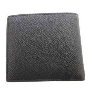 COACH 二つ折り財布 ウォレット レザー 黒 ブラック ロゴマーク CJ883 /FF