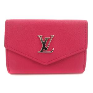 M81563 ポルトフォイユ ロックミニ 三つ折り財布 ローズポンディシェリ