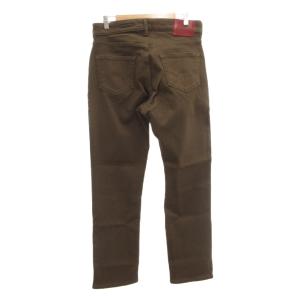 EDWIN タグ付き JERSEYS WILD FIRE ストレートパンツ スラックス L 裏起毛 ストレッチ 茶