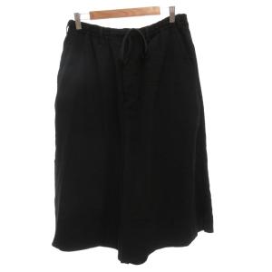 クロップドパンツ ブラック