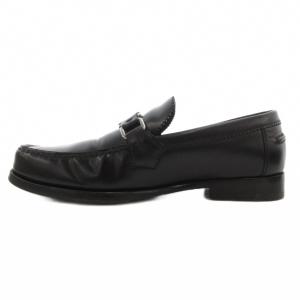LOUIS VUITTON メジャーライン ローファー レザー 5.5 FA0173 ブラック