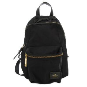 トロカデロ リュックサック デイパック ナイロン ロゴ 黒 ブラック /FF