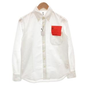 タグ付き オックスフォードシャツ 長袖 ボタンダウン BD S 白 ホワイト BS230151-101