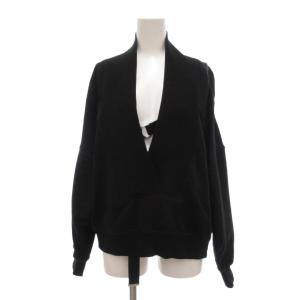 スウェット 切替デザイン XS 黒 ブラック 長袖 /UO