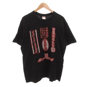 21AW Multi Logos Tee USA製 L ブラック