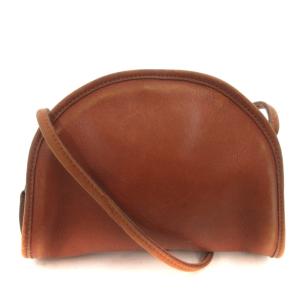 COACH オールドコーチ ショルダーバッグ 斜め掛け クロスボディ レザー 309 USA製 茶 ブラウン /FF