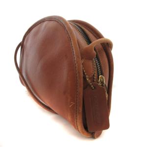 COACH オールドコーチ ショルダーバッグ 斜め掛け クロスボディ レザー 309 USA製 茶 ブラウン /FF