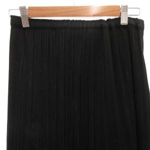 PLEATS PLEASE ISSEY MIYAKE イッセイミヤケ プリーツスカート 5 ブラック
