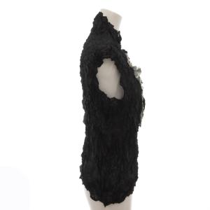 ISSEY MIYAKE ホワイトレーベル カットソー ワッシャー加工 バラモチーフ 2 ホワイト