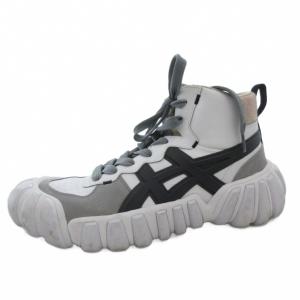 Onitsuka Tiger DENTIGRE LL スニーカー シューズ ハイカット 厚底 30 白 ホワイト 1183B453 /FF