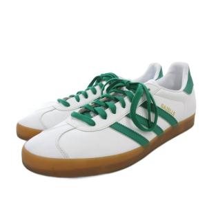 adidas GAZELLE スニーカー シューズ ローカット 29 ホワイト グリーン IH2216 /FF