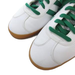 adidas GAZELLE スニーカー シューズ ローカット 29 ホワイト グリーン IH2216 /FF