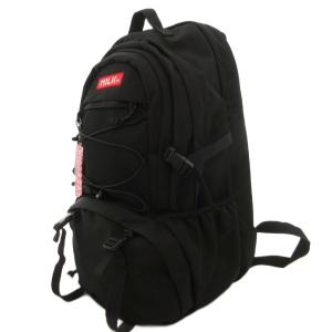 MILKFED. DAILY BACKPACK バックパック リュックサック ナイロン ロゴ 黒 ブラック /FF