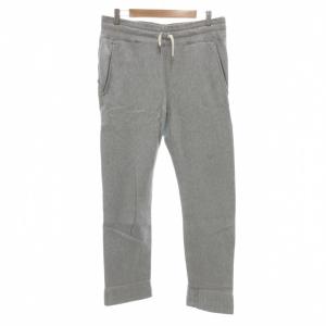 ナノユニバース スウェットパンツ 裏毛 イージウエスト XL グレー /UO