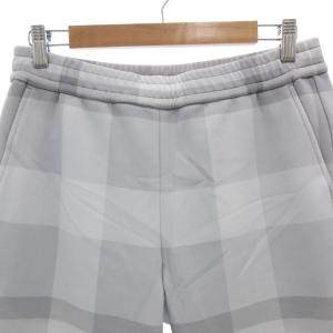 BLACK LABEL CRESTBRIDGE スウェットパンツ ジョガー クロップド チェック M グレー /FF
