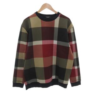 スウェット トレーナー 長袖 チェック ロゴ L マルチカラー /FF