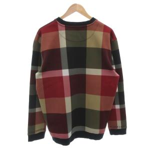 BLACK LABEL CRESTBRIDGE スウェット トレーナー 長袖 チェック ロゴ L マルチカラー /FF