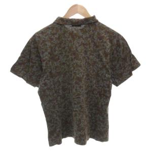COMME des GARCONS HOMME PLUS SD1997 ヴィンテージ 90s ハーフジップカットソー ポロシャツ 半袖 迷彩 カモフラ マルチカラー