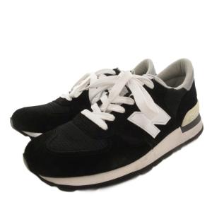 New Balance M990BK1 スニーカー USA製 ブラック 28