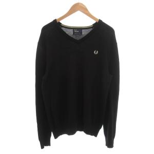 CLASSIC V NECK SWEATER ニット セーター 長袖 Vネック プルオーバー ロゴ刺繍