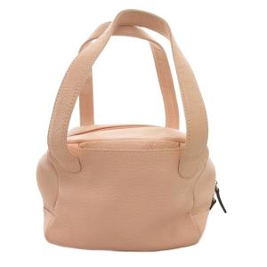 カリーノ ハンドバッグ 手提げ レザー ピンク /FF