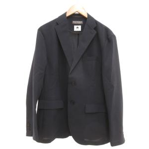 小松マテーレ 別注 BY KOMATSU 美品 サッカー テーラードジャケット L 紺 ネイビー /UO