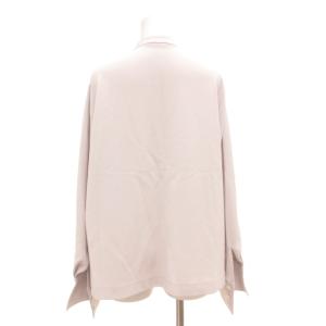 theory luxe 25SS LUVE WALLI プルオーバー ブラウス 長袖 38 ライトグレー /UO