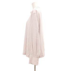 theory luxe 25SS LUVE WALLI プルオーバー ブラウス 長袖 38 ライトグレー /UO