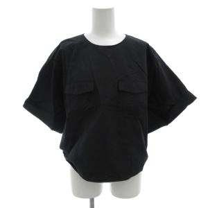 24AW REONA NATAS プルオーバーシャツ カットソー 半袖 40 黒 ブラック /FF
