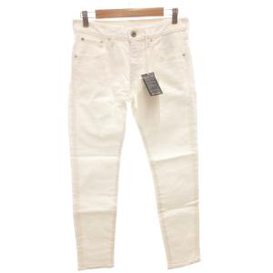 タグ付き Anniversary 25th デニム パンツ ジーンズ ストレッチ 24 白 ホワイト 55506-pwh