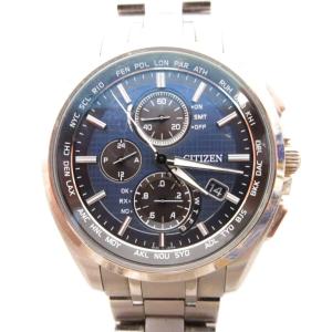 ATTESA 腕時計 電波ソーラー エコドライブ シルバーカラー AT8040-57L