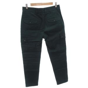 DOLCE&GABBANA タグ付き カーゴパンツ テーパード 裾ジップ 44 緑 グリーン /FF