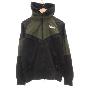 【美品】NIKE FCRB マウンテンパーカー 薄手 コラボ S 黒 FCRB マウンテンパーカー S ブラック（2026/02/08買取） - NIKE ナイキ