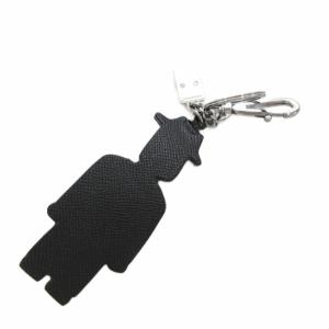 DOLCE&GABBANA キーホルダー キーリング マフィア おじさん 黒 ブラック /FF