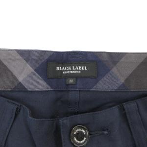 BLACK LABEL CRESTBRIDGE テーパードパンツ ジップフライ チェック M 紺 ネイビー /GV
